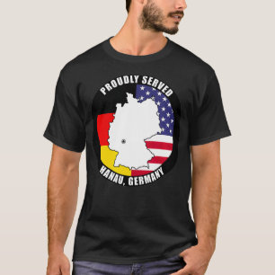Camiseta Orgulhosamente Servido pelo Exército Militar Veter