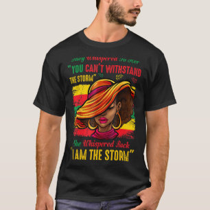 Camiseta Orgulhosas Mulheres Negras Africanas Negras Histór
