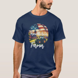 Camiseta Orgulhoso Agricultor Americano