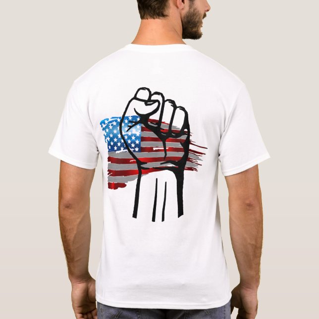 CAMISETA ORGULHOSO AMERICANO (Verso)