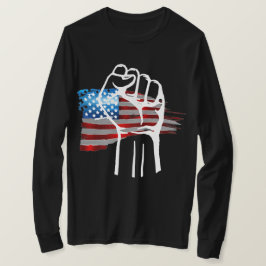 Camiseta ORGULHOSO AMERICANO - branco 
