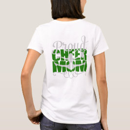 Camiseta Orgulhoso anima mãe em Greenwith monograma name-in