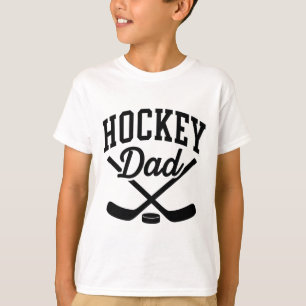 Camiseta Orgulhoso Apoiador do Time do Pai de Hóquei