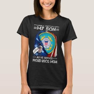 Camiseta Orgulhoso Apoiando Meu Filho Como Ele Serve De Org