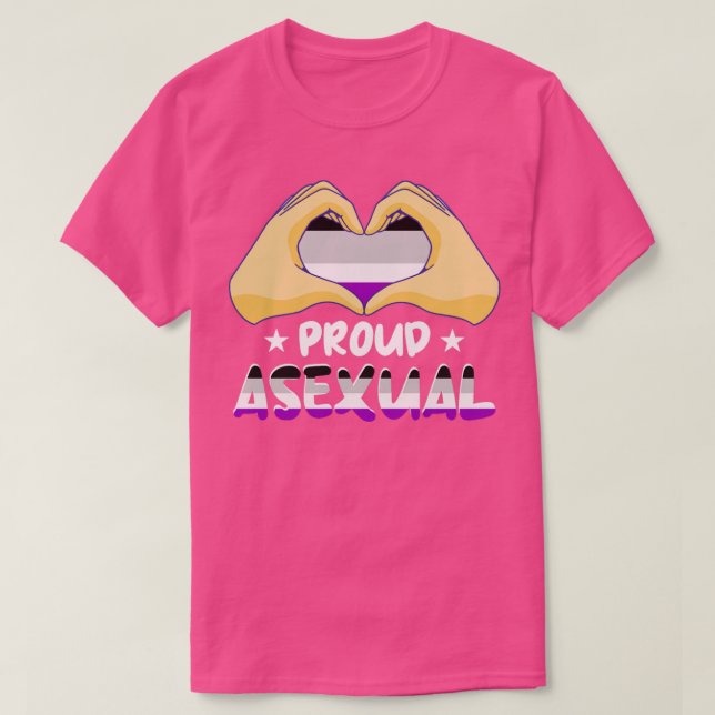 Camiseta Orgulhoso Asexual (Frente do Design)