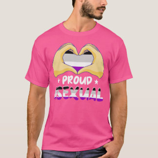 Camiseta Orgulhoso Asexual