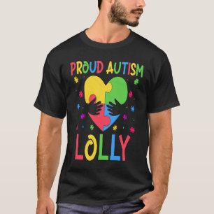 Camiseta Orgulhoso Autismo Mês de Conscientização da Famíli