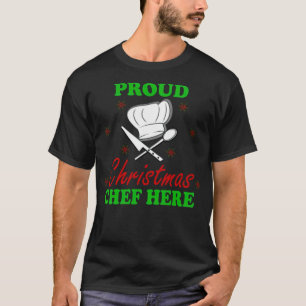 Camiseta orgulhoso christmas chef skateboard restaurante ro