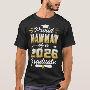 Camiseta Orgulhoso Classe Mawmaw do Mais velho 2026 Gr do F