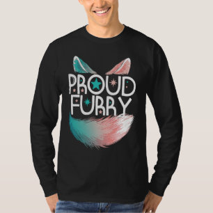 Camiseta Orgulhoso Cosplay de Fandom Peludo Animal Peludos 