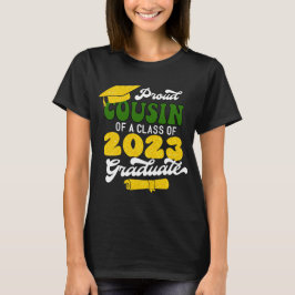 Camiseta Orgulhoso COUSIN de uma Classe de Retrocessor do F