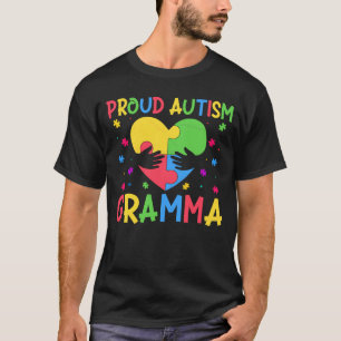 Camiseta Orgulhoso da Família Mês de Conscientização do Aut