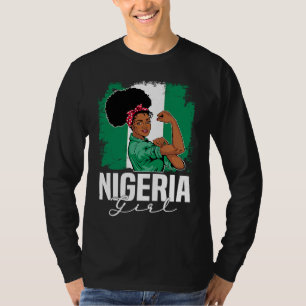Camiseta Orgulhoso Das Minhas Raízes Nigerianas Nigéria BHM