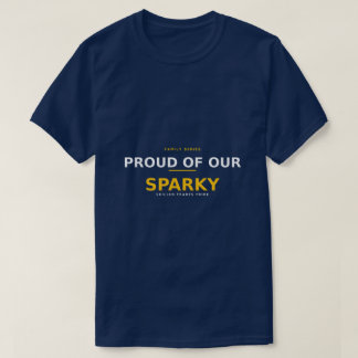 Camiseta Orgulhoso de Nosso Eletricista — Orgulho da Famíli