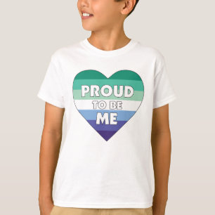 Camiseta Orgulhoso de ser eu Gay LGBTQ, orgulho do coração