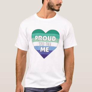 Camiseta Orgulhoso de ser eu Gay LGBTQ, orgulho do coração
