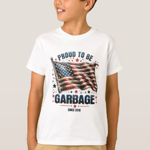 Camiseta Orgulhoso De Ser Garbyge Desde 2016, Engraçado Ban