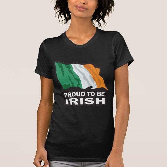 Camiseta Orgulhoso de ser IRLANDÊS (Frente)