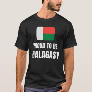 Camiseta Orgulhoso de ser malgaxe