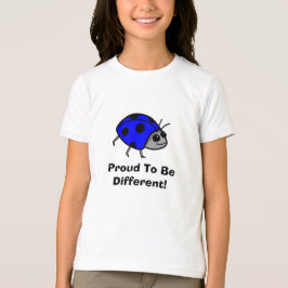 Camiseta Orgulhoso De Ser Outro Azul Ladybug
