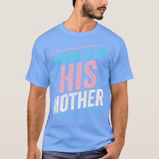 Camiseta Orgulhoso de ser sua mãe transgénero transgénero L