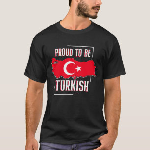Camiseta Orgulhoso De Ser Turco Istambul Ankara Türkiye Tur
