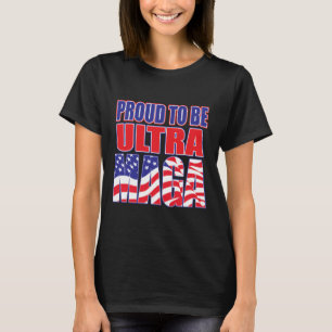 Camiseta Orgulhoso de ser um apoiador de trunfos