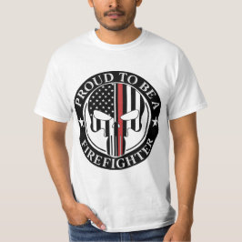 Camiseta Orgulhoso De Ser Um Bombeiro