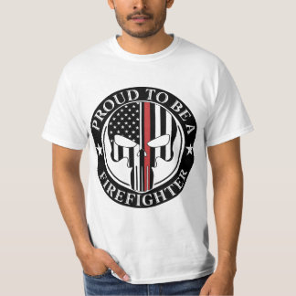 Camiseta Orgulhoso De Ser Um Bombeiro