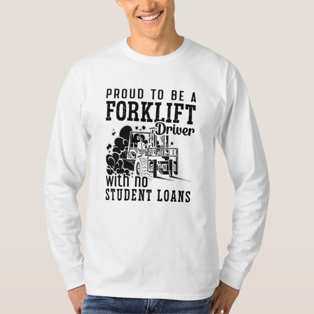 Camiseta Orgulhoso De Ser Um Operador De Elo De Força (Frente)