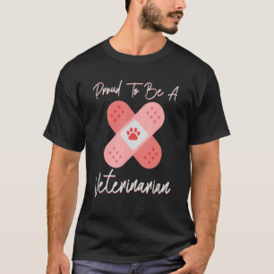 Camiseta Orgulhoso de ser veterinário médico veterinário ve