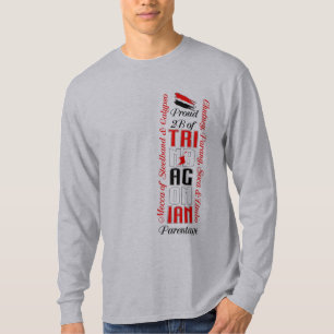 Camiseta Orgulhoso de ter ascendência de Trinbago