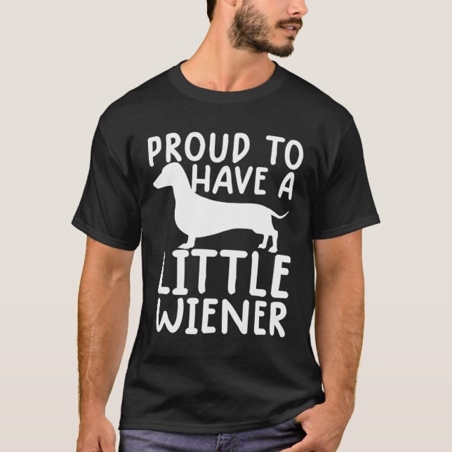 Camiseta Orgulhoso De Ter Um Cachorro Engraçado E Engraçado (Frente)