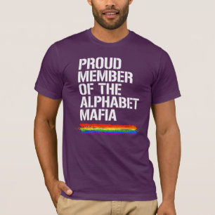 CAMISETA ORGULHOSO DO ALPHABET MAFIA