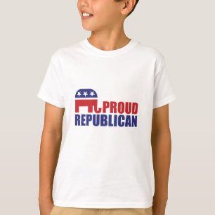 Camiseta Orgulhoso Elefante Republicano