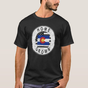 Camiseta Orgulhoso Estado Americano Bandeira Us Home Grown
