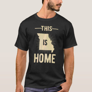 Camiseta Orgulhoso Estado Do Ventilador Dos Eua Isto É O Ho