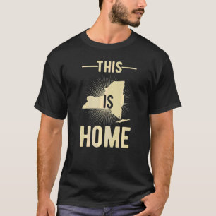 Camiseta Orgulhoso Estado Fã Dos Eua Este É O Mapa Doméstic