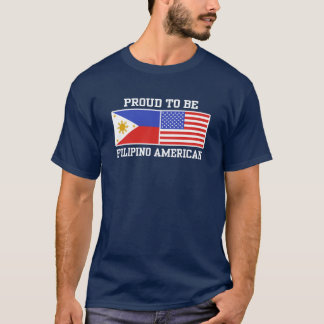 Camiseta Orgulhoso Filipino Americano