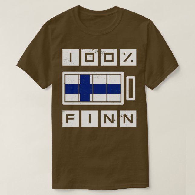 Camiseta Orgulhoso Finn Gift Finlândia (Frente do Design)