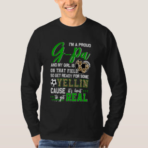 Camiseta Orgulhoso Futebol G Pa Combinação Familiar De Fute