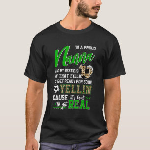 Camiseta Orgulhoso Futebol Nanna Soccer Família Corresponde