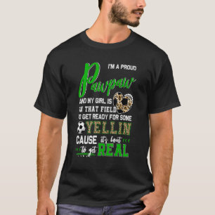 Camiseta Orgulhoso Futebol Pawpaw Soccer Combinação Familia