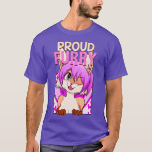Camiseta Orgulhoso I Furries Cosplay Fandom 1