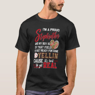 Camiseta Orgulhoso Irmão de Baseball Família de Baseball Co
