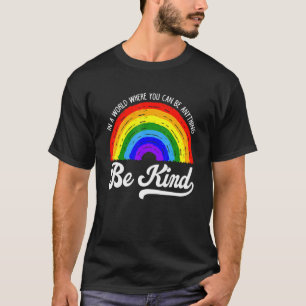 Camiseta Orgulhoso Lgbt Ally Em Um Mundo Seja Orgulho gay L
