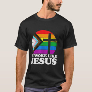 Camiseta Orgulhoso Liberal Democrata Seja Acordado Como Jes
