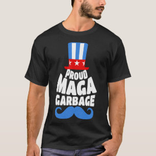 Camiseta Orgulhoso Mega Lixo Apoiador Trump EUA
