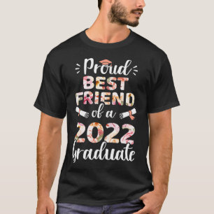 Camiseta Orgulhoso melhor amigo de um formando 2022 para gr