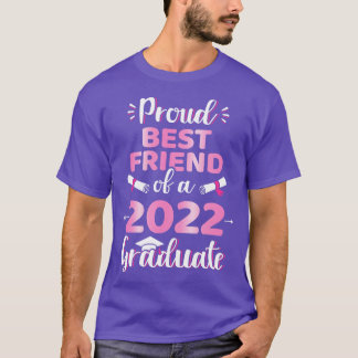 Camiseta Orgulhoso melhor amigo de uma classe de graduação 